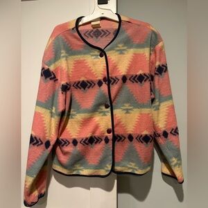 Colorful Geometric Women's Cardigan